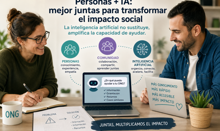 Personas + IA: mejor juntas para transformar el impacto social